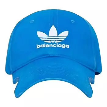 Бейсболка x adidas trefoil logo cap 'blue white' Balenciaga, синий