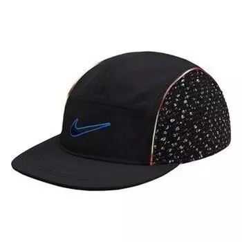 Бейсболка x nike air tailwind iv boucl running hat 'black blue' Supreme, черный