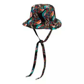 Бейсболка x the north face reversible bucket hat 'black' Gucci, черный