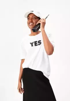 Бейсболка YENAAS MAAYBE ARMEDANGELS, цвет white