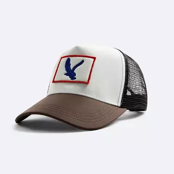 Бейсболка Zara Contrast Patch, мультиколор