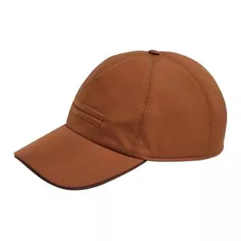 Бейсболка Zegna с вышитым изогнутым козырьком Ermenegildo Zegna