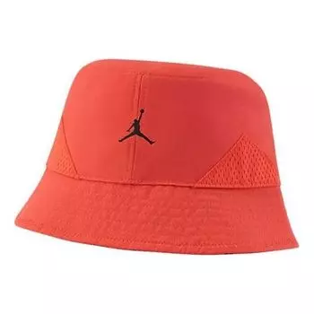 Бейсболка zion graphic bucket cap 'orange' Air Jordan, оранжевый