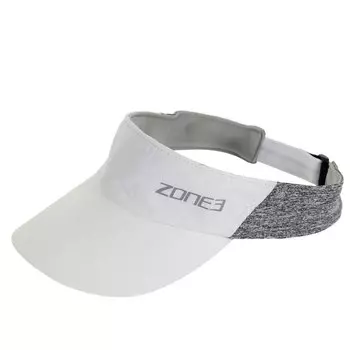 Бейсболка Zone3 Lightweight Race Visor, белый