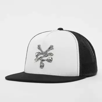 Бейсболка Zoo York Bones Trucker, черный