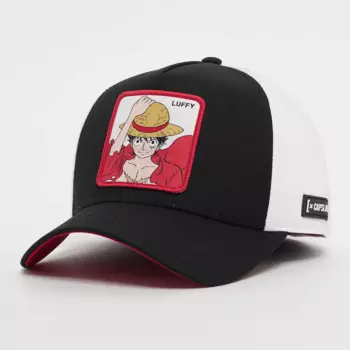 Бейсболкаslab x One Piece Casquette Trucker, черный/красный/белый