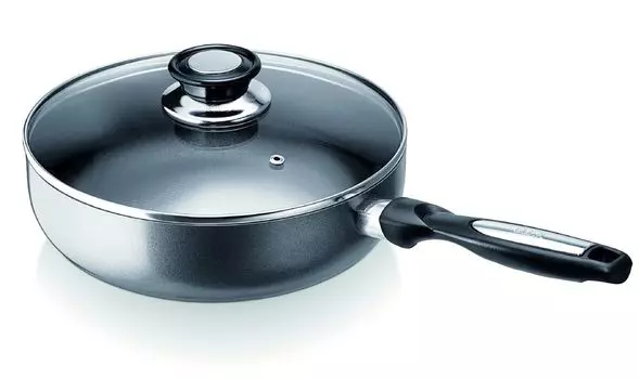 Beka 13075244 Большая кастрюля с антипригарным покрытием и стеклянной крышкой 24 см, 3 л, Pro Induc Beka Cookware