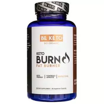 BeKeto, Keto Burn, сжигатель жира, 90 капс.
