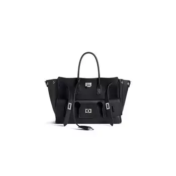 Bel Air Маленькая универсальная сумка BALENCIAGA, черный