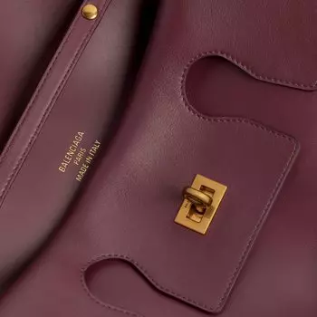 Bel Air Маленький клатч на ремешке BALENCIAGA, бургунди