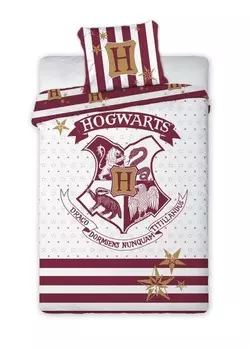 Белье FARO, включая белый хлопок Harry Potter, 140/200, 70/90 см