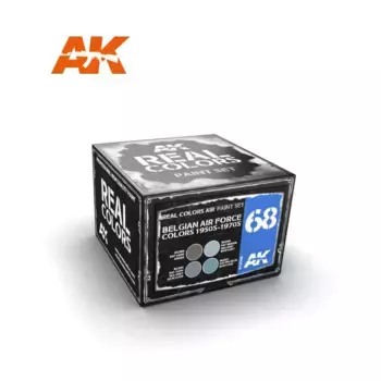 Бельгийские ВВС 1950-1970-е гг., Paint - Real Color Sets (AK-Interactive)