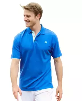 Бельмер Мужская повседневная хлопковая поло Bellemere New York, черный