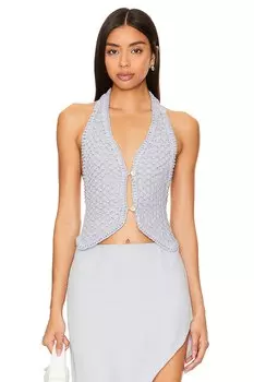 Бела жилет Ayni, голубой