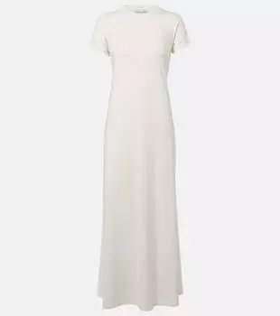Белая этикетка Noelle макси-платье из хлопковой смеси Proenza Schouler, белый