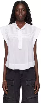 Белая блузка Leaza Isabel Marant Etoile