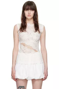 Белая блузка Silva Beaufille