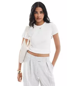 Белая детская футболка JJXX