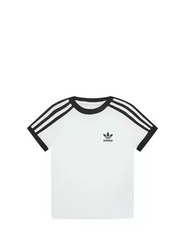 Белая детская футболка унисекс Adidas