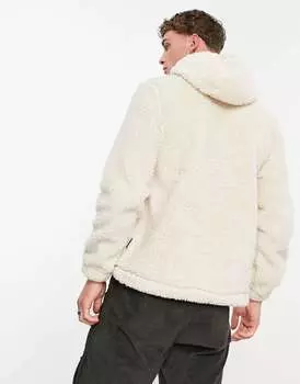 Белая флисовая толстовка Napapijri t-morgex