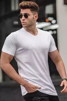 Белая футболка 5281 MADMEXT