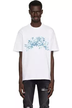 Белая футболка «Amiri» Garden