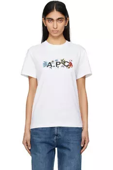 Белая футболка Auguste A.P.C.