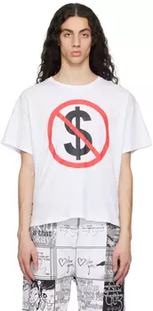 Белая футболка без денег Praying