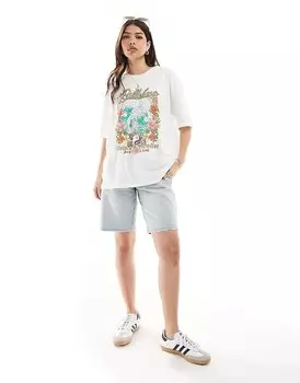 Белая футболка Billabong Return to Paradise