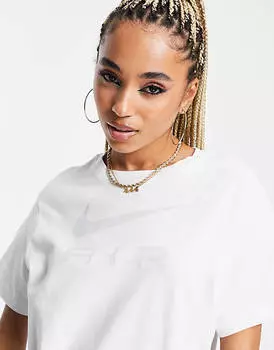 Белая футболка бойфренда Nike Air