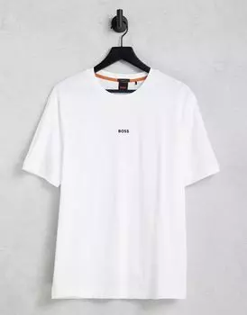 Белая футболка Boss Tchup BOSS