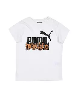Белая футболка Boy 67423402 ESS+ PUMA MATES Infants Se Puma, белый