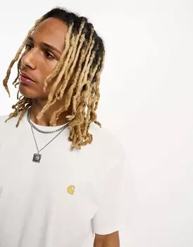 Белая футболка Carhartt WIP Chase