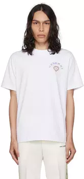 Белая футболка Casablanca For The Peace