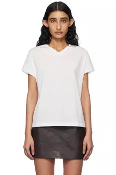 Белая футболка Devra KHAITE