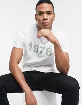 Белая футболка Diesel T-Diegos N33