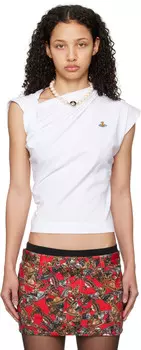 Белая футболка Hebo Vivienne Westwood