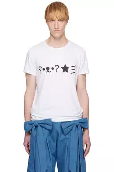 Белая футболка HTML ANDREJ GRONAU