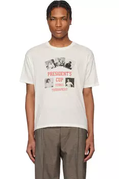 Белая футболка «Кубок президента» Bode