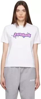 Белая футболка Le T-Shirt Desenho Jacquemus