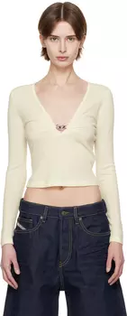 Белая футболка M-Piaffy Diesel