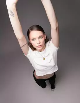 Белая футболка на каждый день Topshop