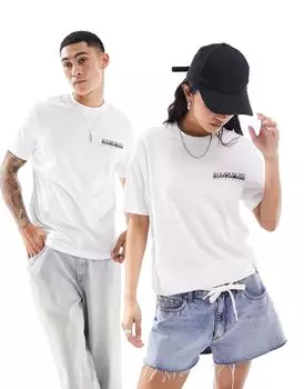 Белая футболка Napapijri Makani