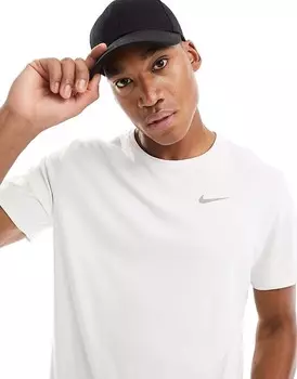 Белая футболка Nike Running Miler Dri-FIT