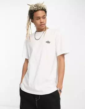 Белая футболка оверсайз премиум-класса Dickies Summerdale