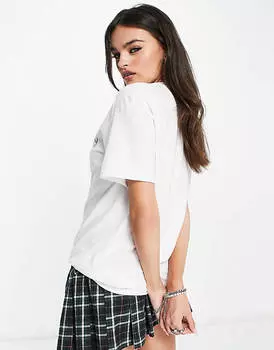 Белая футболка оверсайз с графическим принтом ASOS DESIGN no Inspiration