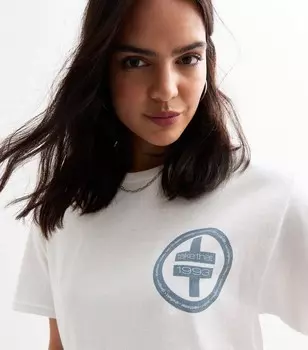 Белая футболка оверсайз Take That New Look, белый