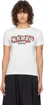 Белая футболка Paris VERDY Edition из хлопка Kenzo