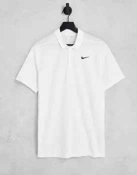 Белая футболка-поло Nike Golf Victory с логотипом Swoosh