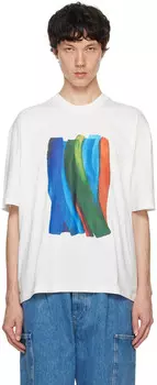 Белая футболка поверх SUNNEI